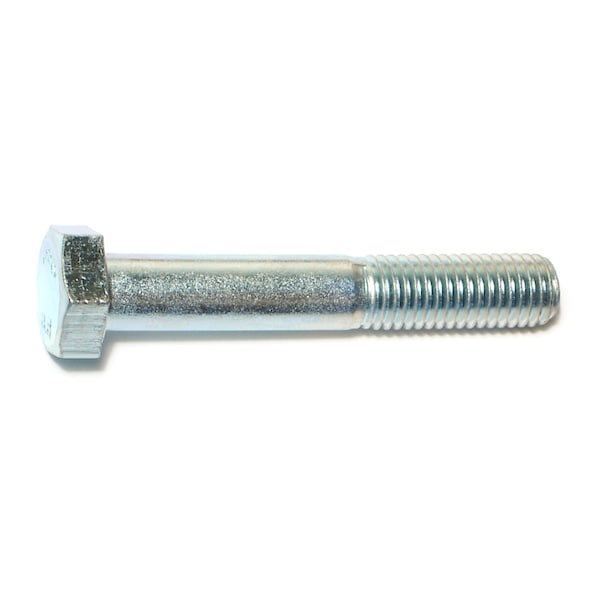 Midwest Fastener Class 8.8, M12-1.75 Hex Head Cap Screw, Zinc Plated Steel, 75 mm L, 15 PK 50487 - main